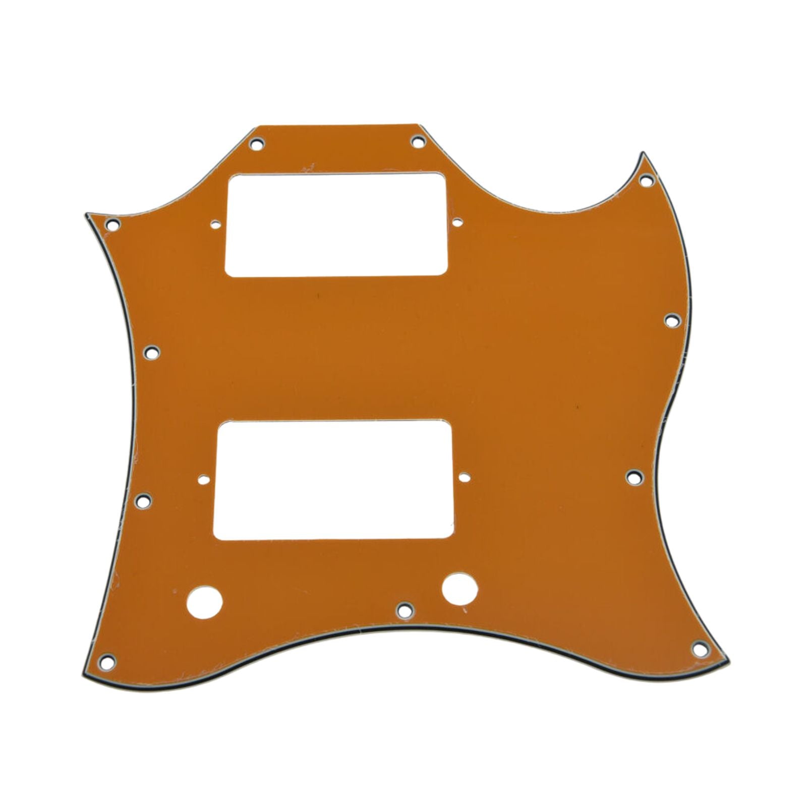 Gibson® SG Standard Full Face Batwing Pickguard - 3-Ply Orange - Ploutone