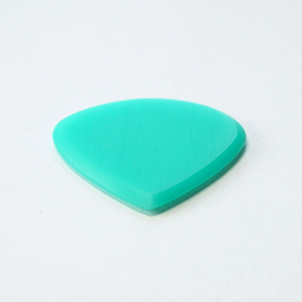 Northern Ghost Plectrums Handmade Acrylic Guitar Pick - 2.5mm Blue Jazz XL Wide - Ploutone