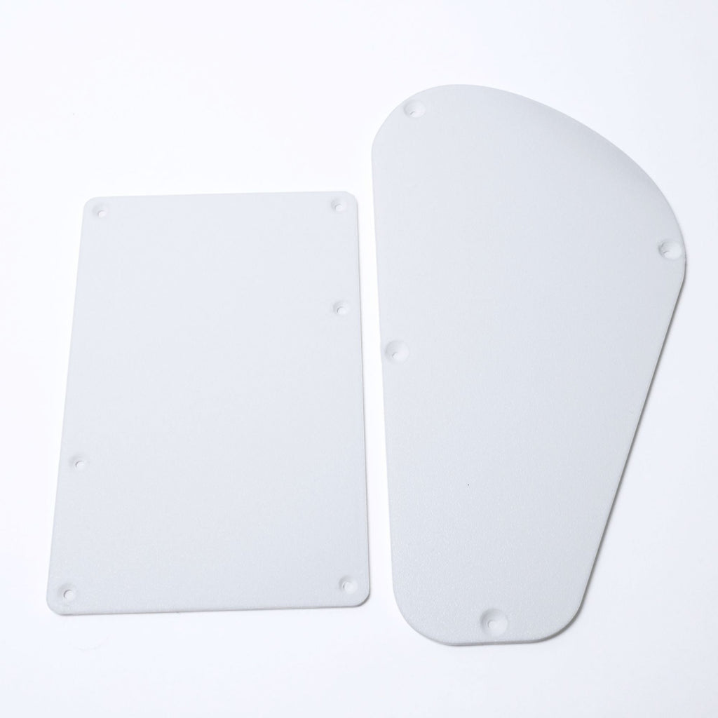 Jackson Dinky & Pro Series Backplate Set - Tremolo & Control Covers - Multiple Colors White - Ploutone