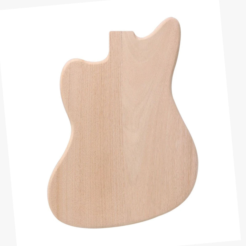 Unfinished Jazzmaster/ Offset Guitar Body - Mahogany - Ploutone
