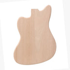 Unfinished Jazzmaster/ Offset Guitar Body - Mahogany - Ploutone