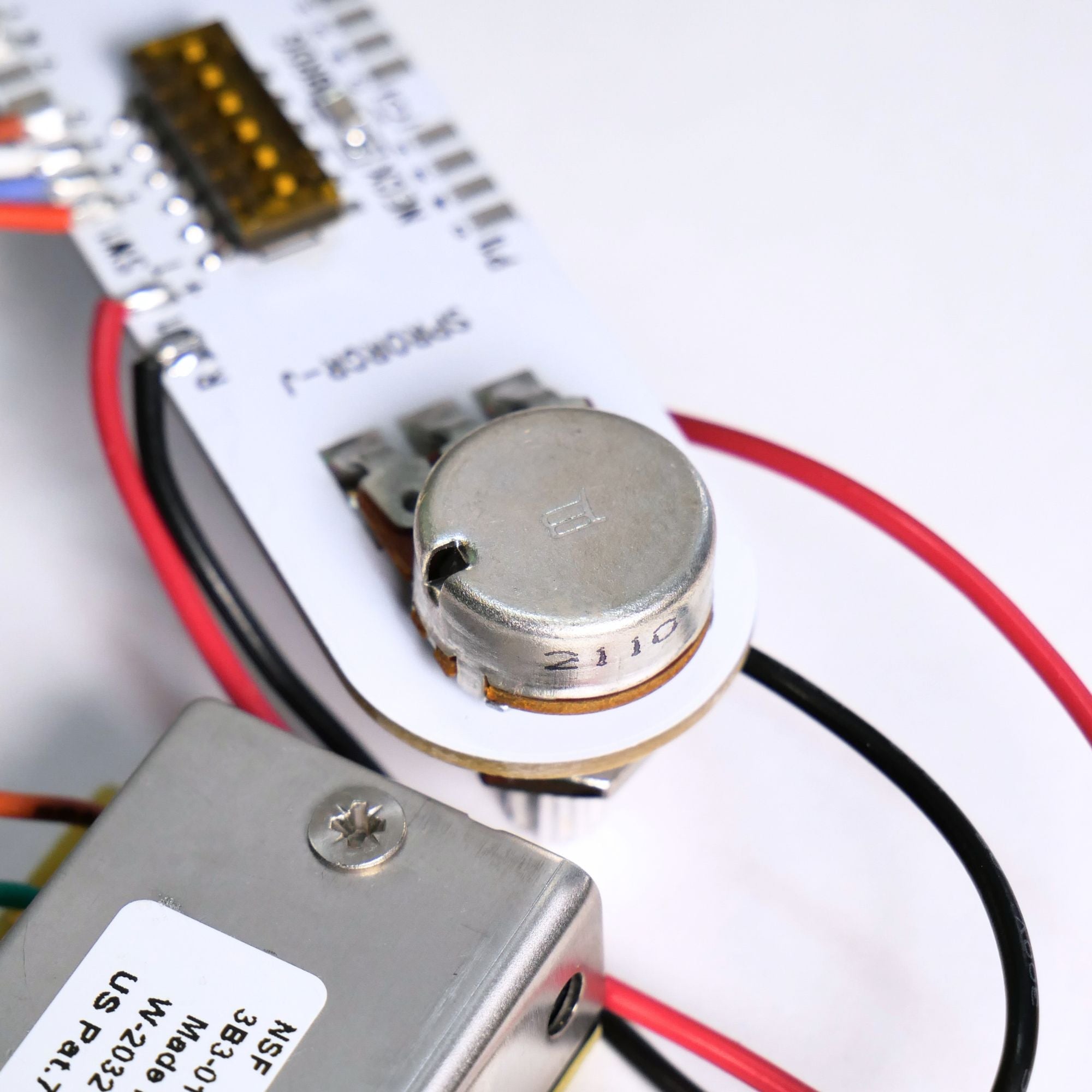 S-PRO HH & Coil Split Guitar Wiring Harness (SPRORGRJ) - 3.034" (77.07 mm) Pot Spacing - Ploutone