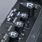 Custom Boss Katana Knobs – Black Fluted (Full Sets for 50, 100, Artist) - Ploutone