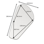 Jackson Pro & Dinky Control Cover Backplate - Replacement Control Cavity Cover - Multiple Colors - Ploutone