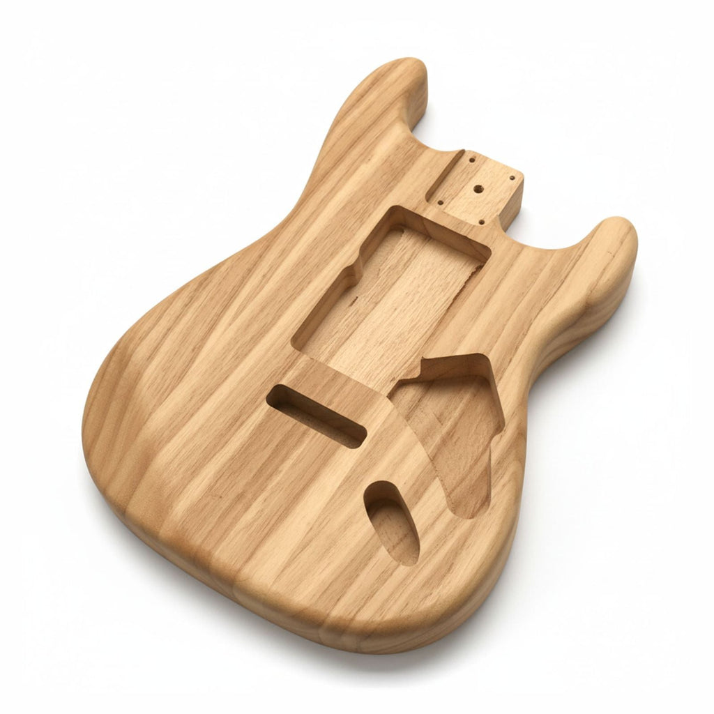 Sunburst Mahogany Strat-Style Guitar Body Guitar Bodies from Ploutone