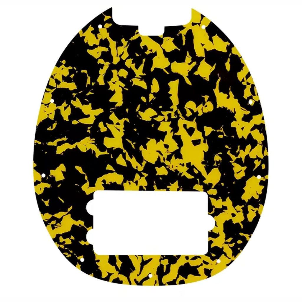 Music Man Stingray 4-String Bass Pickguard - 4-Ply Yellow Tortoise - Ploutone