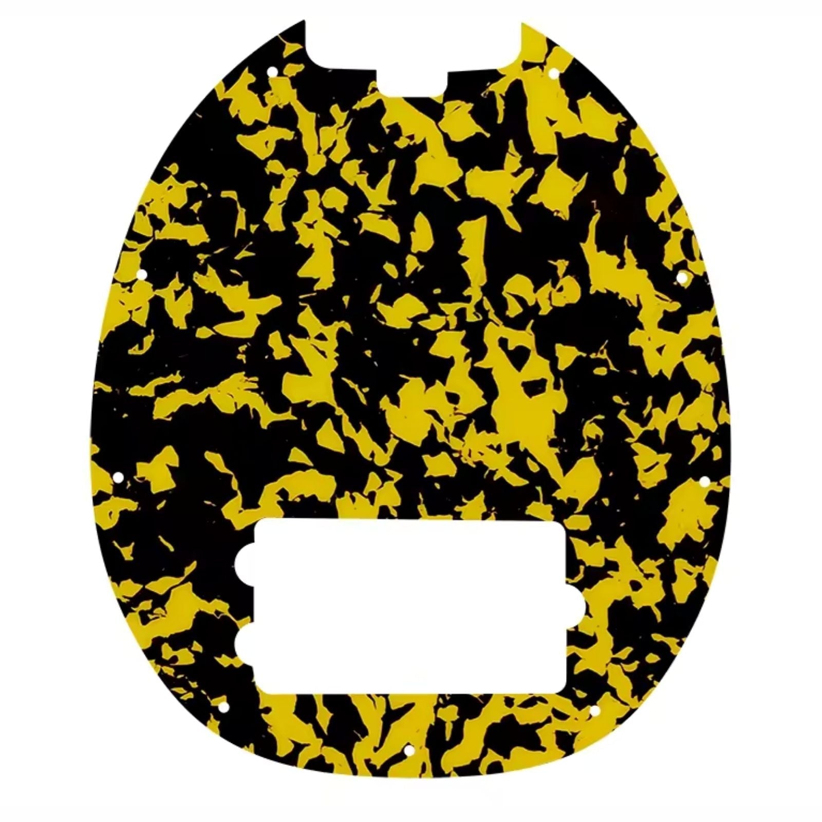 Music Man Stingray 4-String Bass Pickguard - 4-Ply Yellow Tortoise - Ploutone