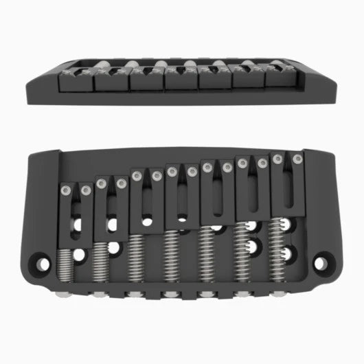 Hipshot Ibby HM Ibanez® Gibraltar Bridge - 7-String Black - Ploutone