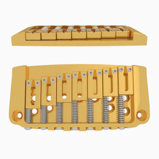 Hipshot Ibby HM Ibanez® Gibraltar Bridge - 7-String Gold - Ploutone