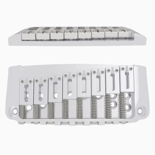 Hipshot Ibby HM Ibanez® Gibraltar Bridge - 8-String Guitar Fittings & Parts from Ploutone