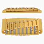 Hipshot Ibby HM Ibanez® Gibraltar Bridge - 8-String Gold - Ploutone