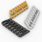Hipshot 7-String Multi-Scale Fixed Guitar Bridge - Ploutone