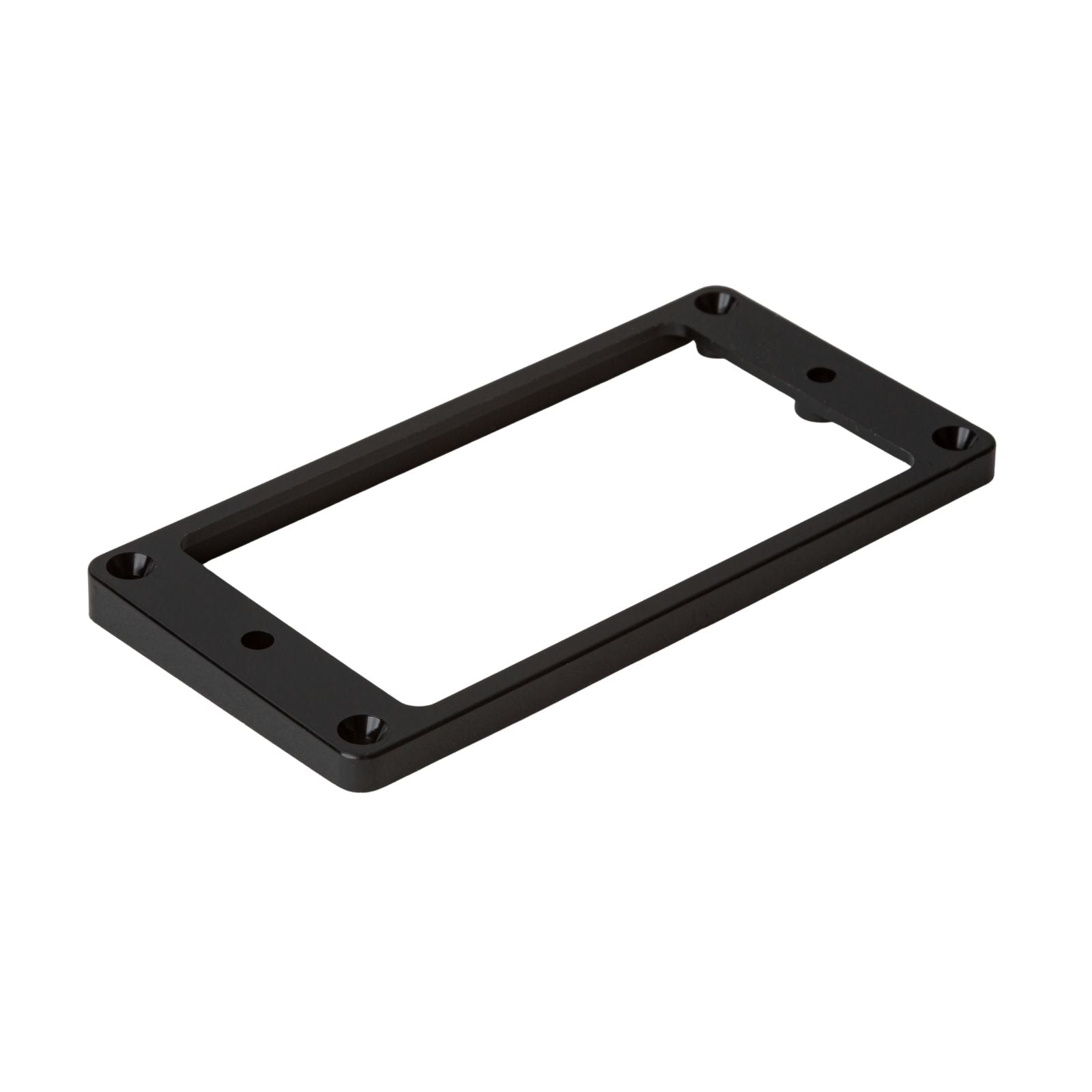 Flat Bottom Humbucker Mounting Pickup Rings Tapered - Black (Neck & Bridge Set) - Ploutone