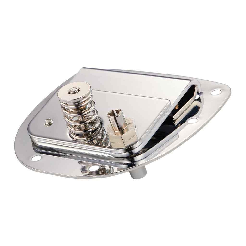 Jaguar / Jazzmaster Style Tremolo Vibrato Assembly with Locking Button - Gold/Chrome - Ploutone