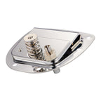 Jaguar / Jazzmaster Style Tremolo Vibrato Assembly with Locking Button - Gold/Chrome - Ploutone