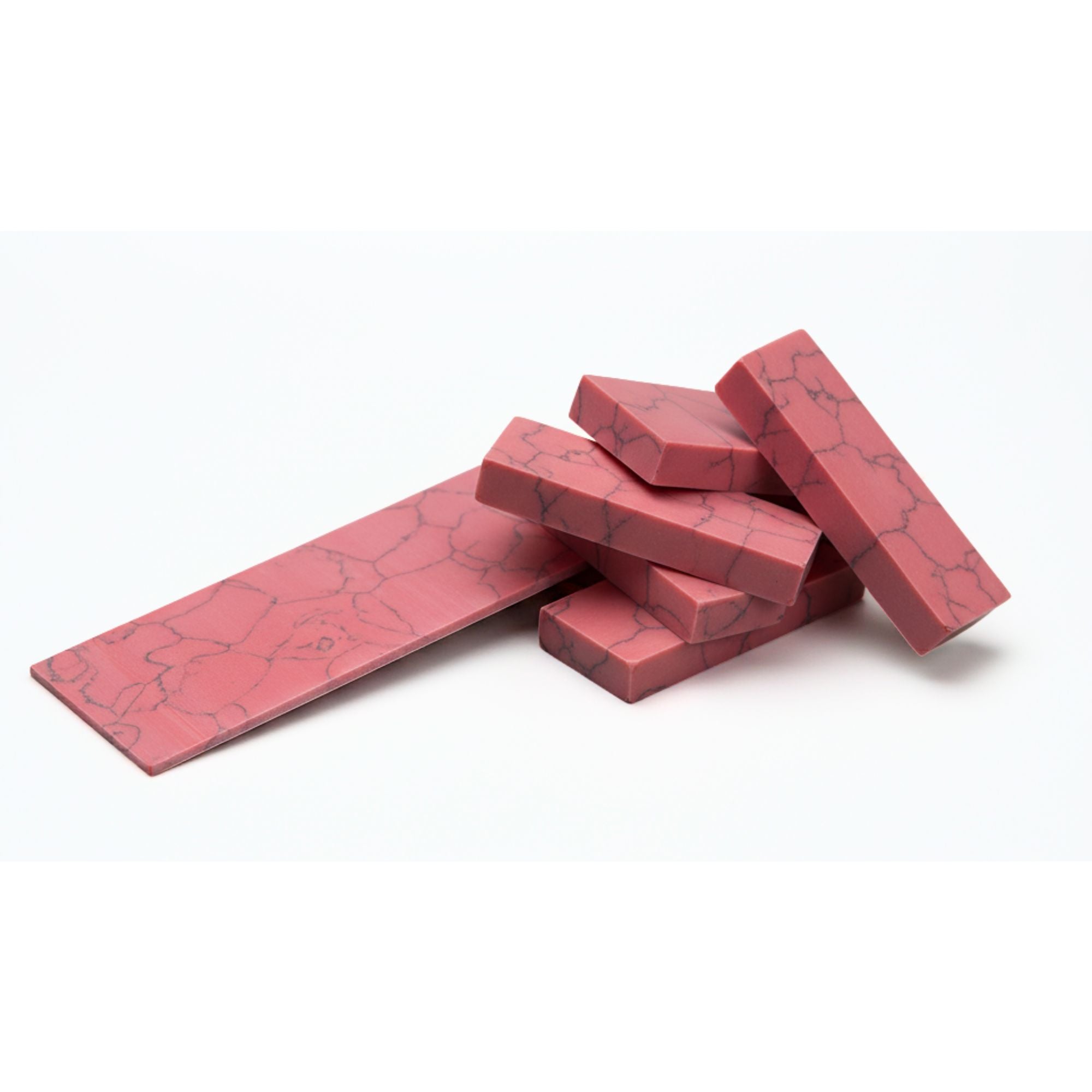 Guitar Inlay Material - Artificial Red Jasper - Ploutone