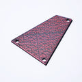 Custom Ibanez Truss Rod Cover (without string retainer) – Black & Red Magma - Ploutone
