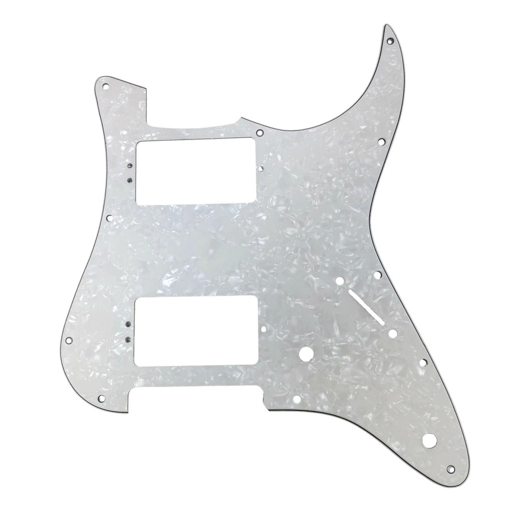 Kiesel Delos HH Pickguard - 15+ Colors 4-Ply White Pearl - Ploutone