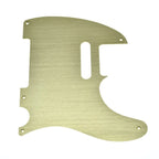 5-Hole Metal Telecaster Pickguard - Gold Brushed Aluminum - Ploutone