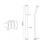 Les Paul-Style Guitar Neck, 22 Fret, Maple & Mahogany Fretboard - Ploutone