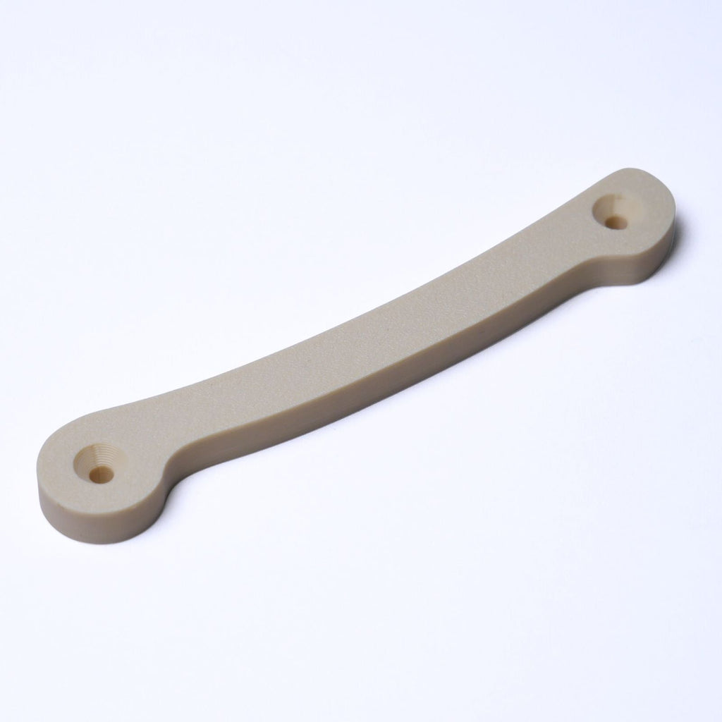 Rickenbacker Bass Thumb Rest for Modern 4001 Series - No-Drill Tug Bar, Ergonomic Grip - Multiple Colors Cream - Ploutone