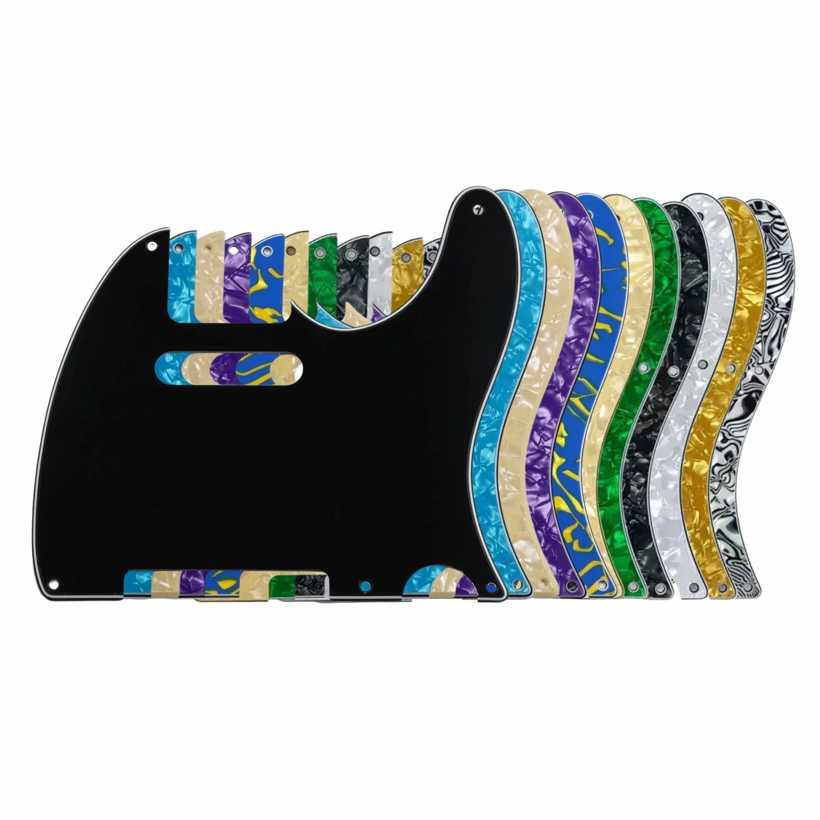 5-Hole ’52 Telecaster Pickguard for Fender Tele - 30+ Colors - Ploutone