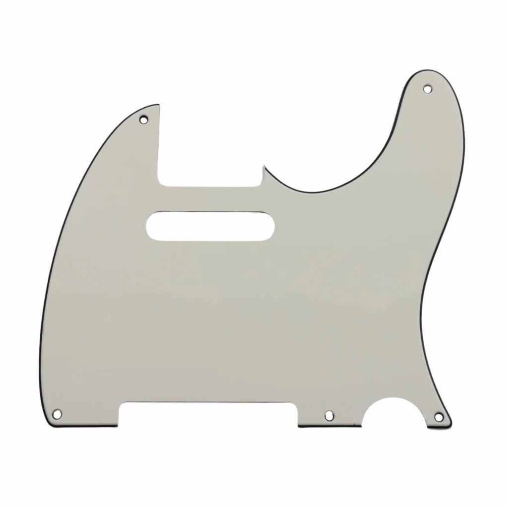 5-Hole ’52 Telecaster Pickguard for Fender Tele - 30+ Colors 3-Ply Parchment - Ploutone