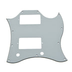 Gibson® SG Standard Full Face Batwing Pickguard - 3-Ply White - Ploutone