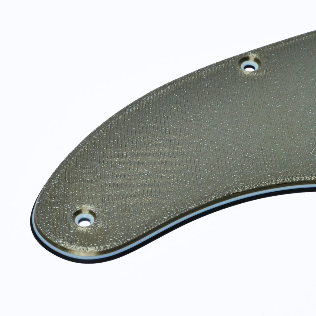 Custom 8-Hole Telecaster Pickguard - Artisan Series - Textured Burnished Bronze - Ploutone