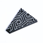 Custom Jackson/ Charvel Truss Rod Cover – "Fractal Flow" (Black & White) - Ploutone