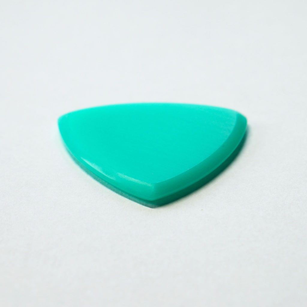 Northern Ghost Plectrums Handmade Acrylic Guitar Pick - 2.5mm Blue Triangle - Ploutone