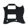 Gibson® SG Standard Full Face Batwing Pickguard - 3-Ply Black - Ploutone