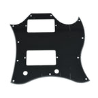 Gibson® SG Standard Full Face Batwing Pickguard - 3-Ply Black - Ploutone