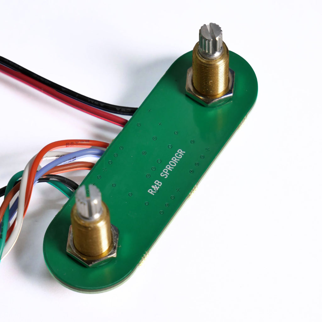 S-PRO HH & Coil Split Guitar Wiring Harness (SPROGRB) - Standard Telecaster Pot Spacing - Ploutone
