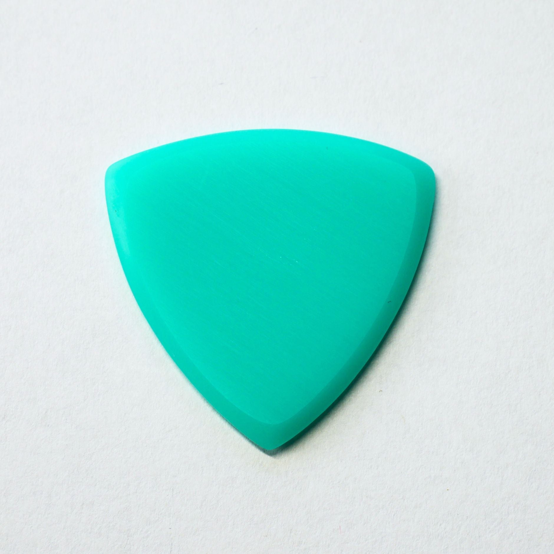 Northern Ghost Plectrums Handmade Acrylic Guitar Pick - 2.5mm Blue Triangle - Ploutone