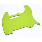 Custom 8-Hole Telecaster Pickguard - Artisan Series - Textured Acid Green - Ploutone