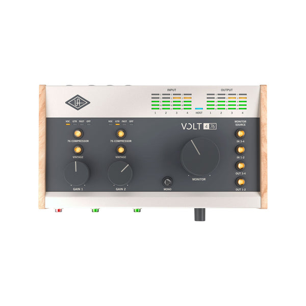 Universal Audio VOLT-476 4-In/4-Out 24-bit/192 kHz USB 2.0 USB Audio Interface - Ploutone