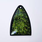 Custom PRS SE Truss Rod Cover – Rainforest Green Flake - Ploutone