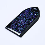Custom ESP M-II Truss Rod Cover - Colorshifting Flakes truss rod covers from Ploutone