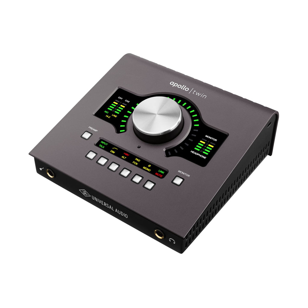 Universal Audio Apollo Twin X DUO Heritage Edition 10x6 Thunderbolt Audio Interface with UAD DSP - Ploutone