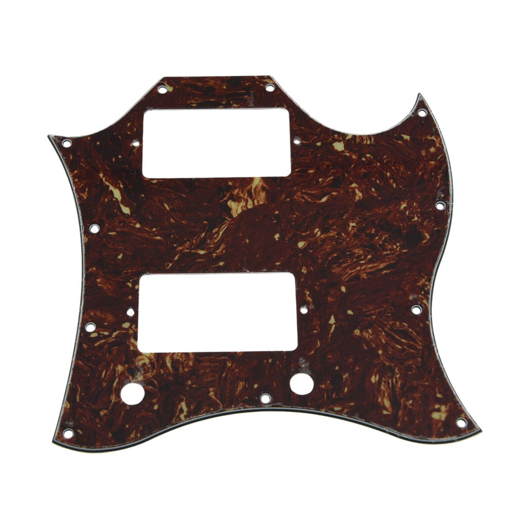 Gibson® SG Standard Full Face Batwing Pickguard - 4-Ply Brown Tortoise - Ploutone