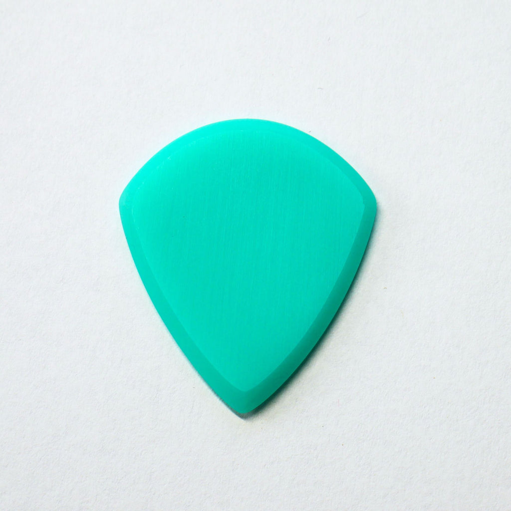 Northern Ghost Plectrums Handmade Acrylic Guitar Pick - 2.5mm Blue Jazz XL - Ploutone