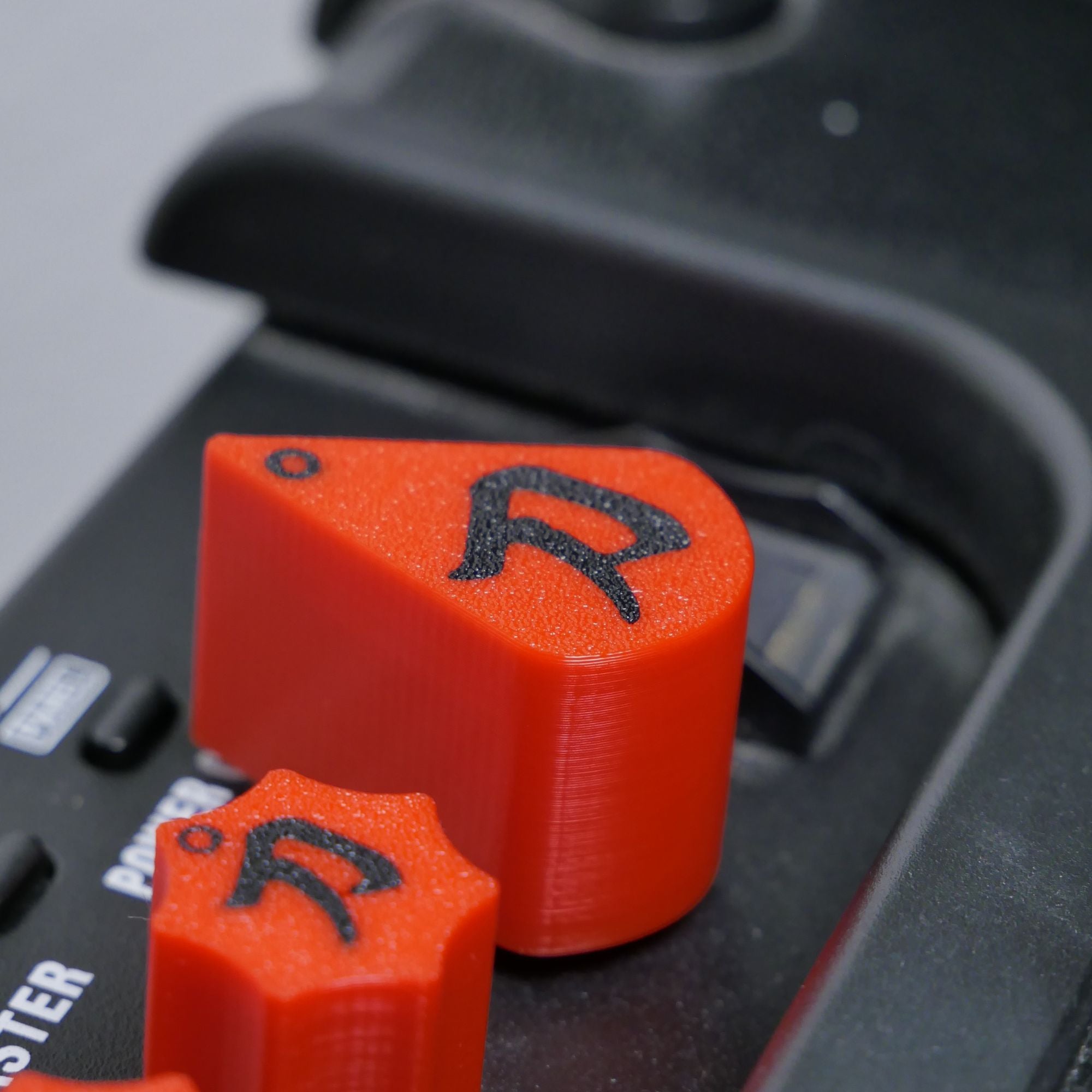 Custom Boss Katana Knobs – Red Fluted (Full Sets for 50, 100, Artist) - Ploutone