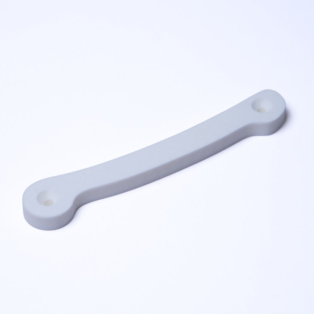 Rickenbacker Bass Thumb Rest for Modern 4001 Series - No-Drill Tug Bar, Ergonomic Grip - Multiple Colors White - Ploutone