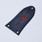 Custom Epiphone SG Truss Rod Cover - Del Sol Black & Red - Ploutone