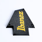 Custom Ibanez Truss Rod Cover for RG & JEM – Classic Logo (Gold & Black) - Ploutone