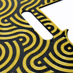 Custom 8-Hole Telecaster Pickguard – Artisan Series Tidal - Ploutone