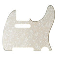 5-Hole Telecaster Pickguard - 4-Ply Aged Pearl - Ploutone