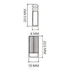 Gotoh Floyd Rose Tremolo Post for 510TS (Brass & Steel)  from Ploutone