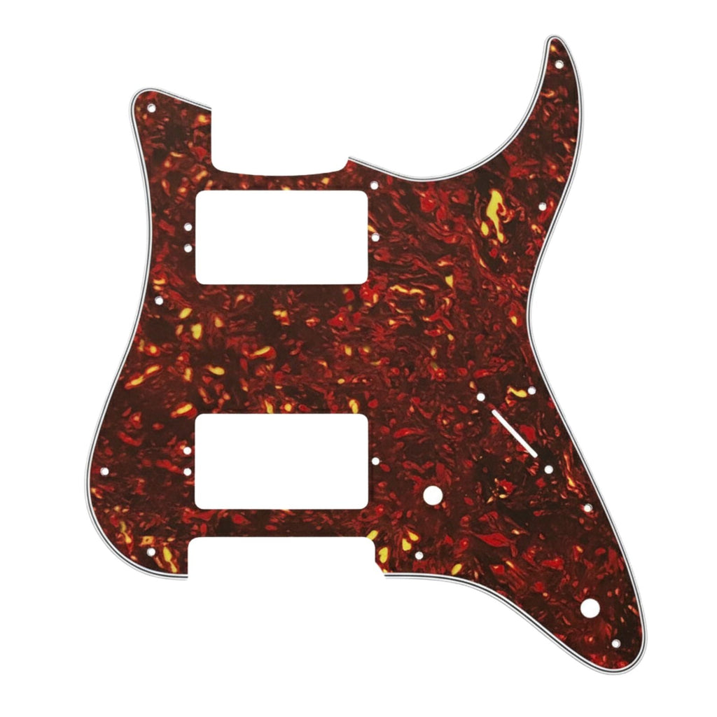 Kiesel Delos HH Pickguard - 4-Ply Red Tortoise  from Ploutone